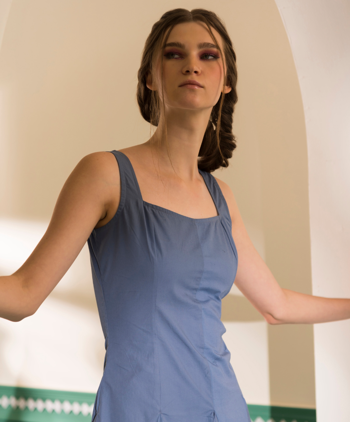 CIEL DRESS - BLUE