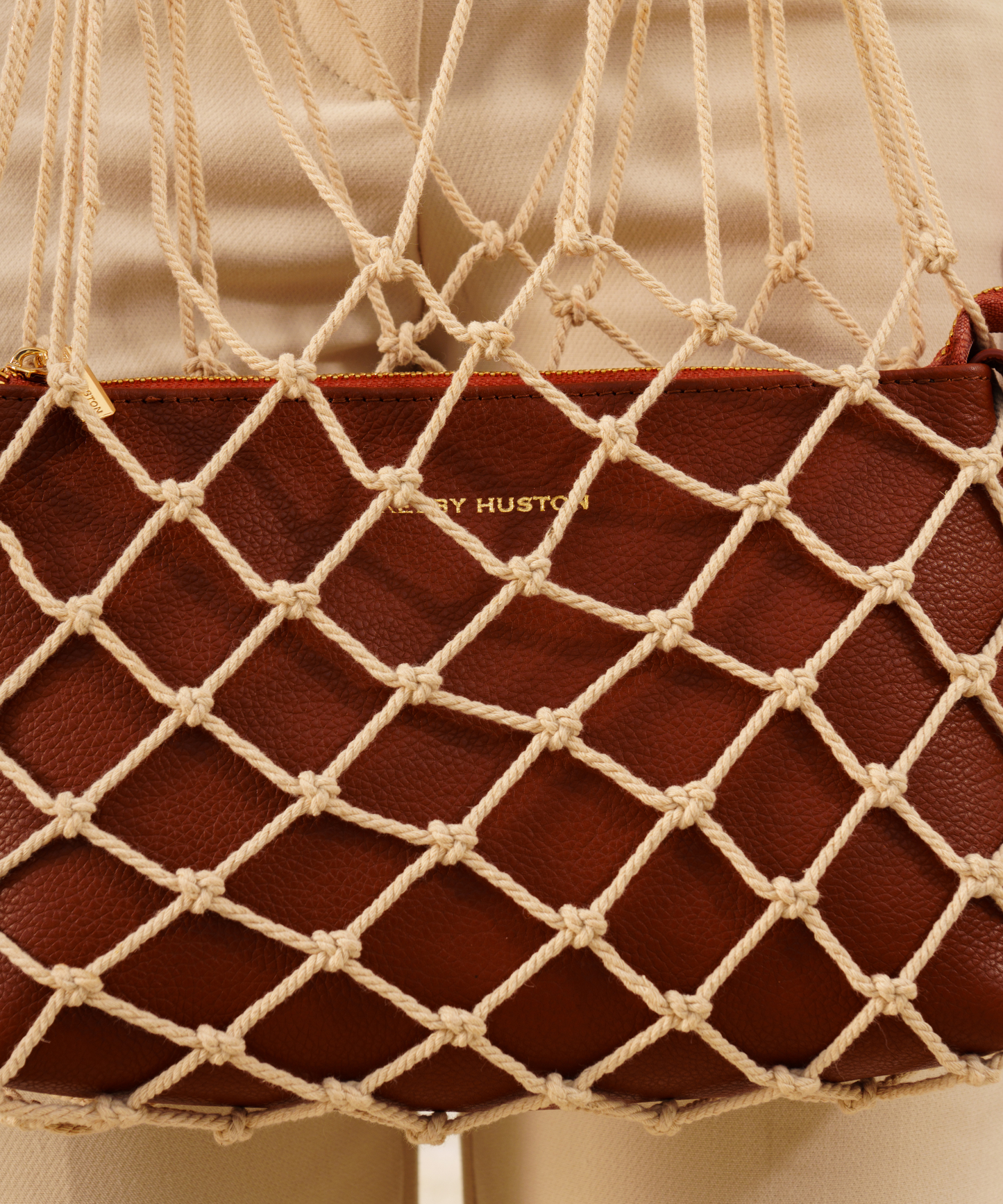 LUNE SHOULDER BAG - BROWN