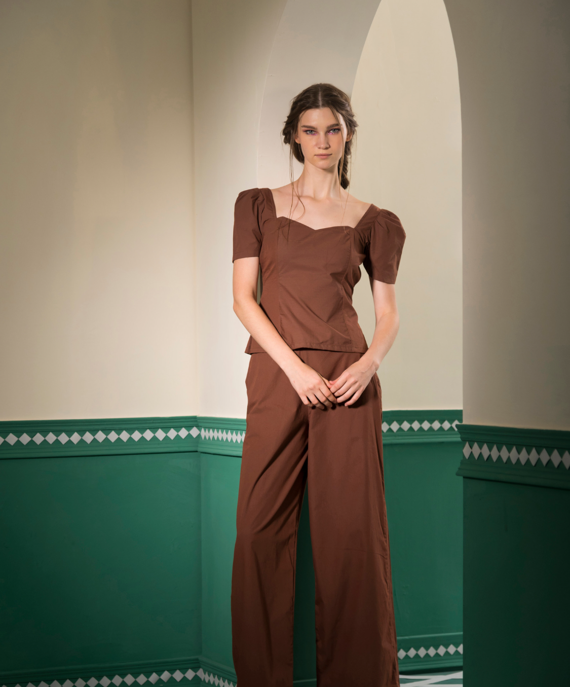 ANNE PANTS - BROWN