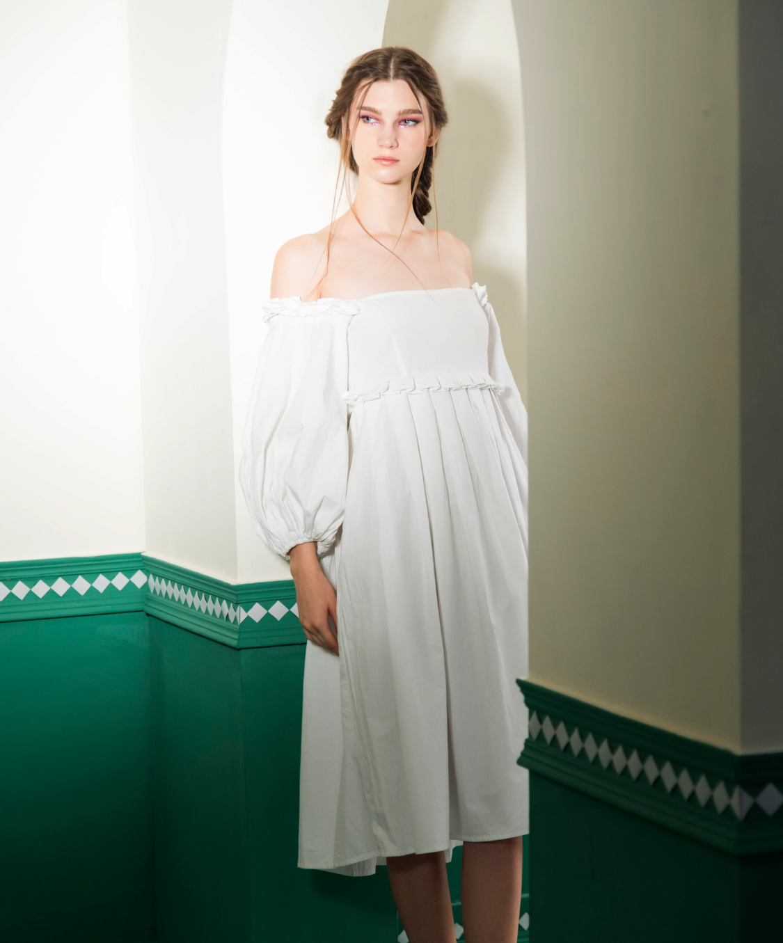 LARA DRESS - WHITE