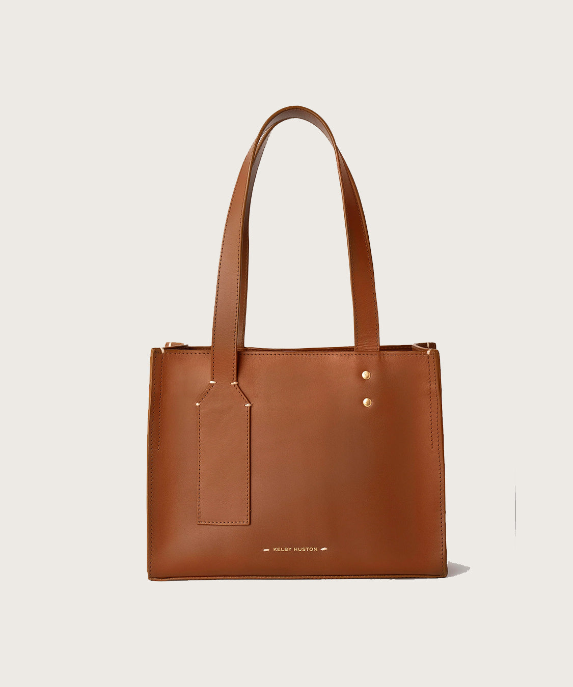 Ebony Structured Handbag - Tan | Rescue