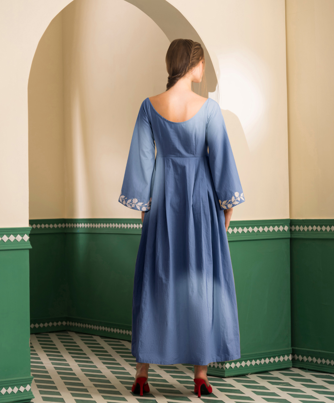 GRACE DRESS - BLUE