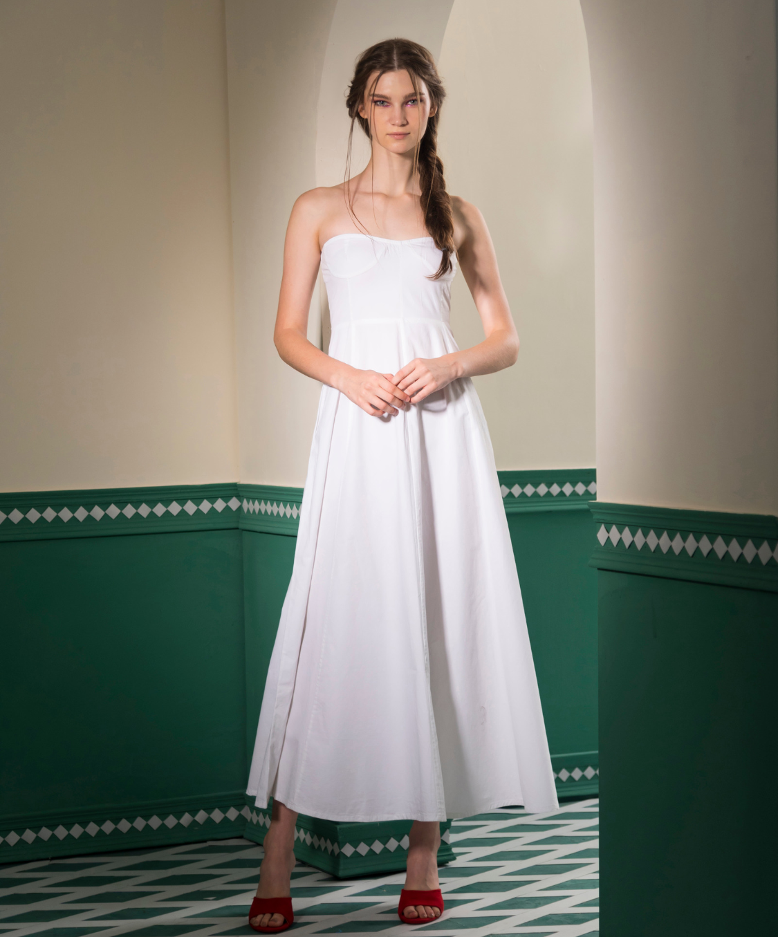 KATE DRESS - WHITE