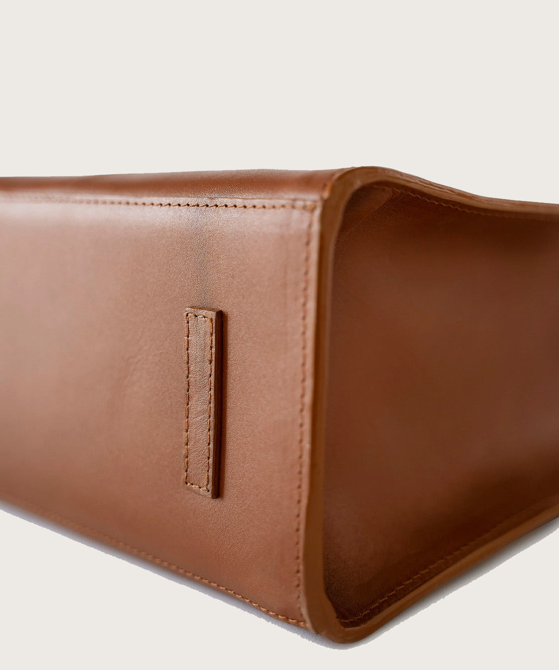 Ebony Structured Handbag - Tan | Rescue