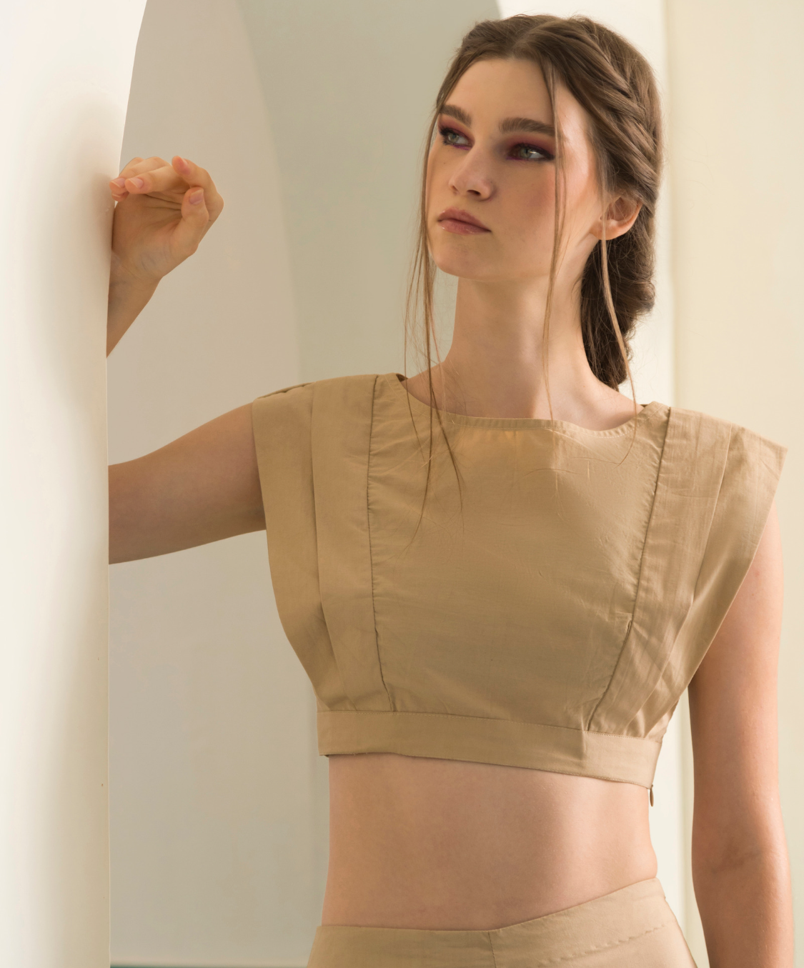ALDEN CO-ORD SET - BEIGE