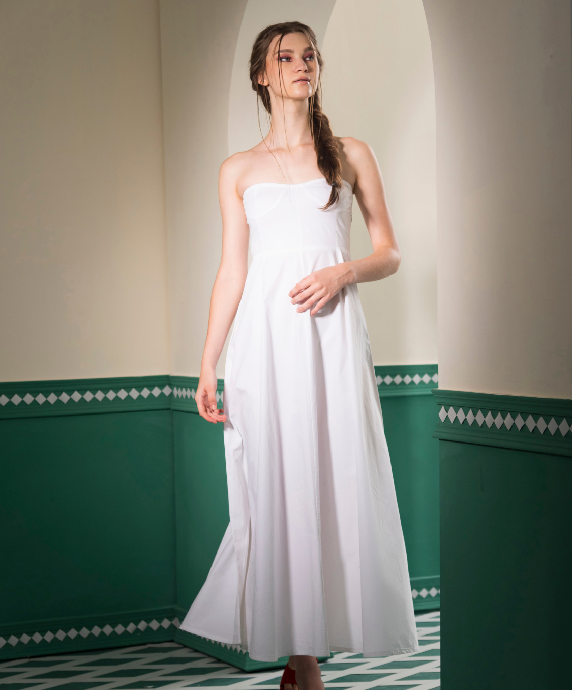KATE DRESS - WHITE