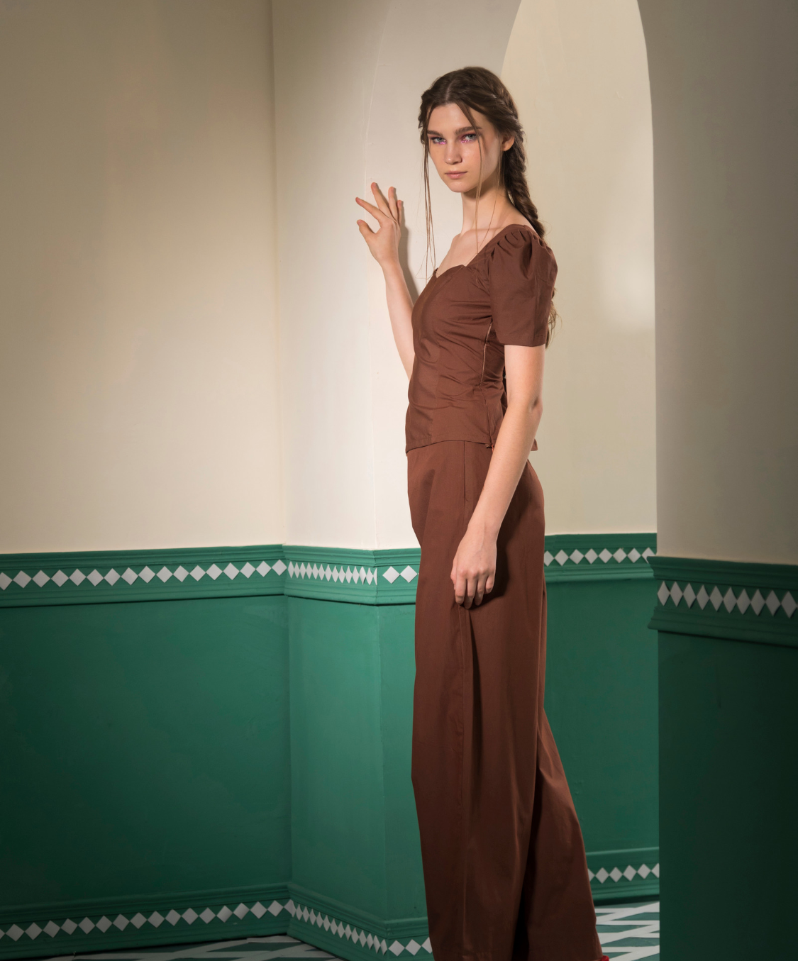 ANNE PANTS - BROWN