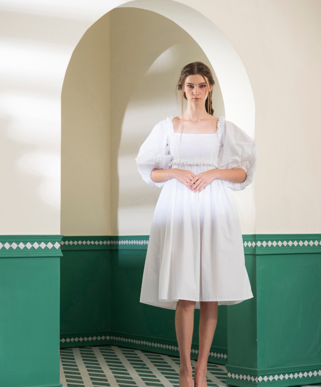 LARA DRESS - WHITE