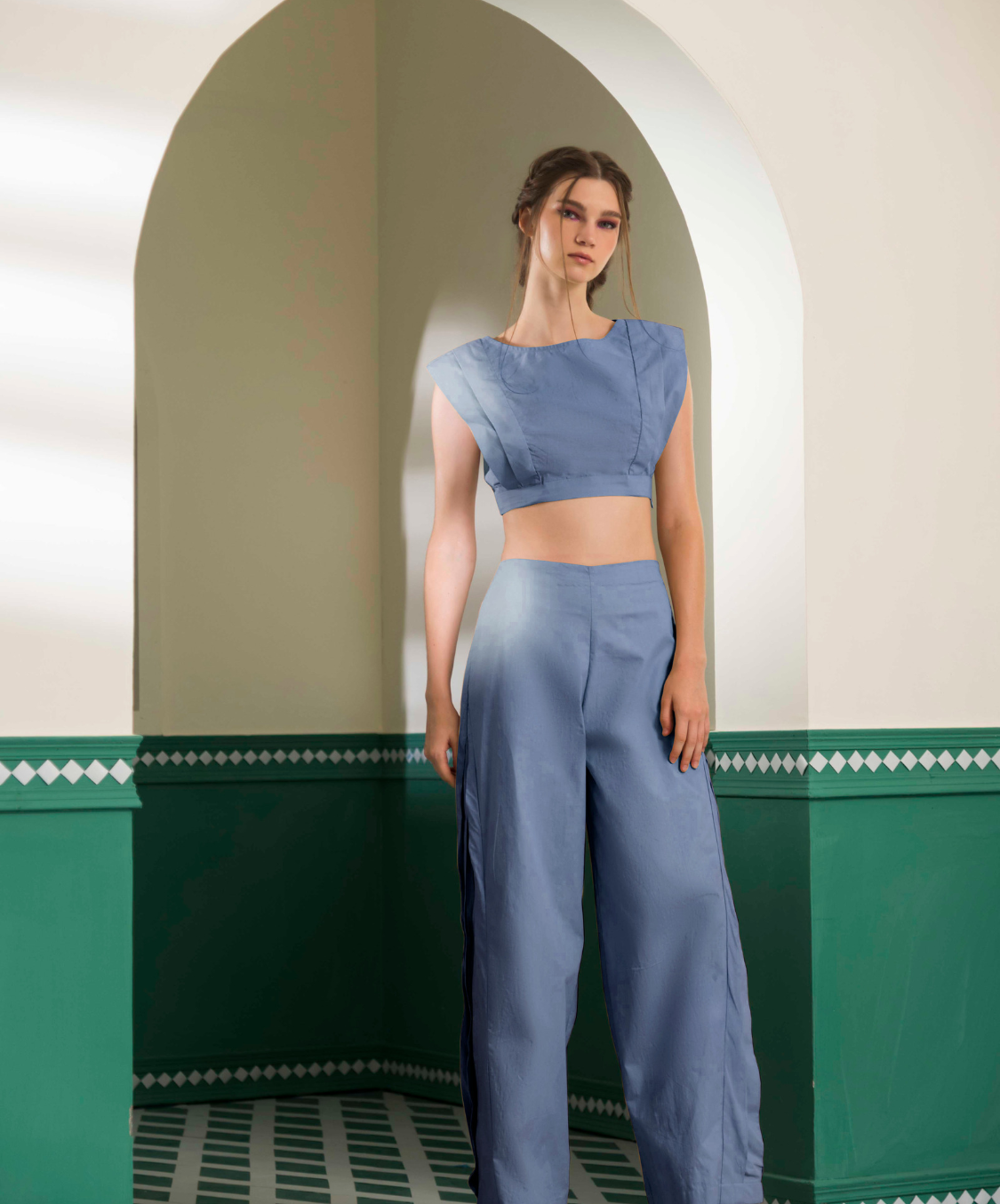 ALDEN PANTS - BLUE