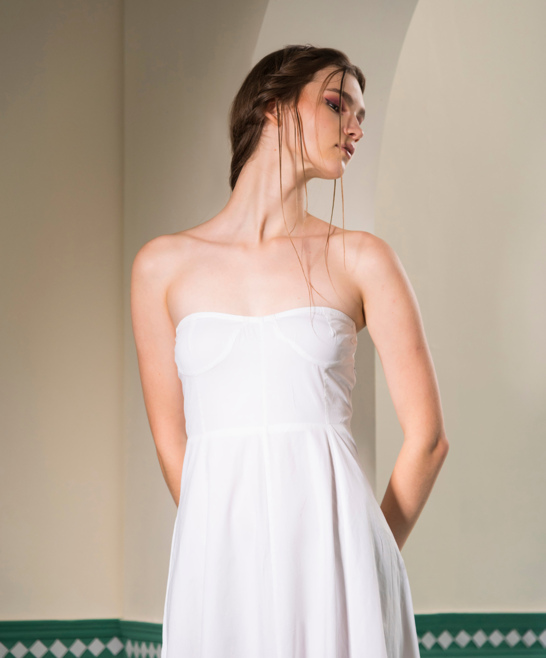 KATE DRESS - WHITE