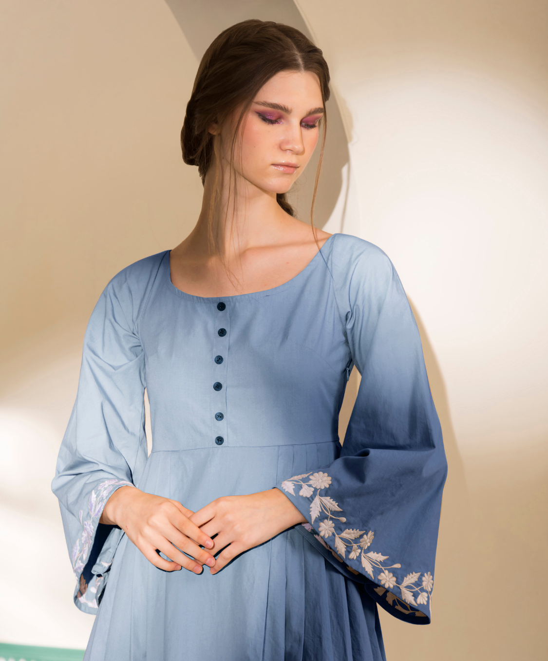 GRACE DRESS - BLUE