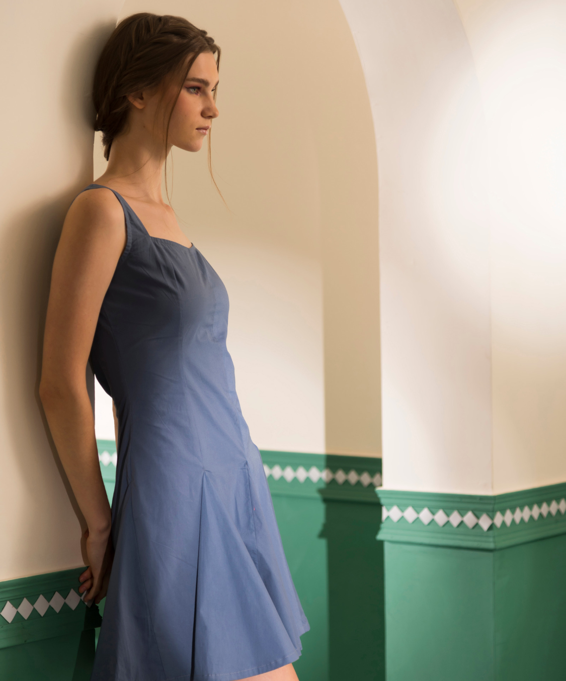 CIEL DRESS - BLUE