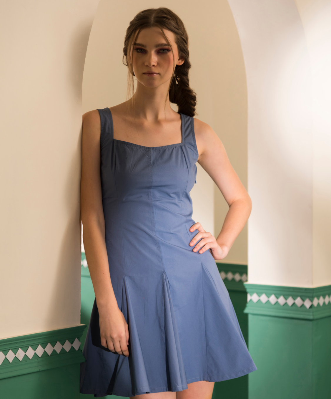 CIEL DRESS - BLUE
