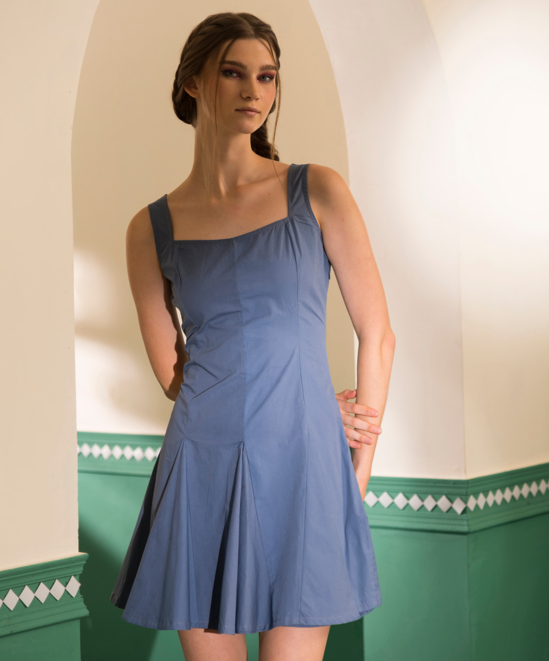 CIEL DRESS - BLUE
