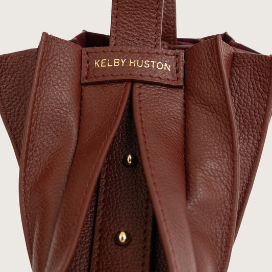 MARIS TOP HANDLE BAG - Maroon