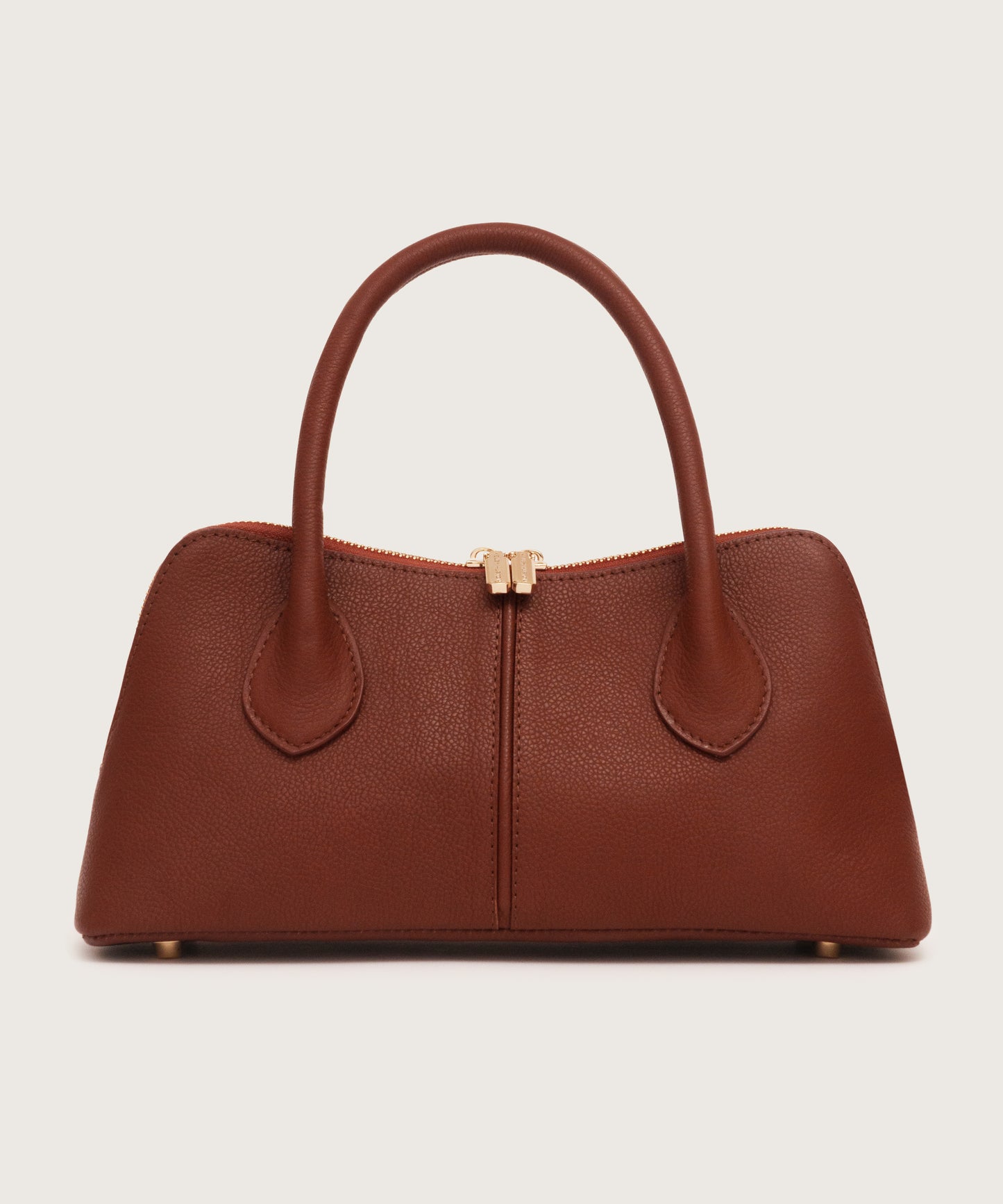 AMARA TOP HANDLE BAG - BROWN