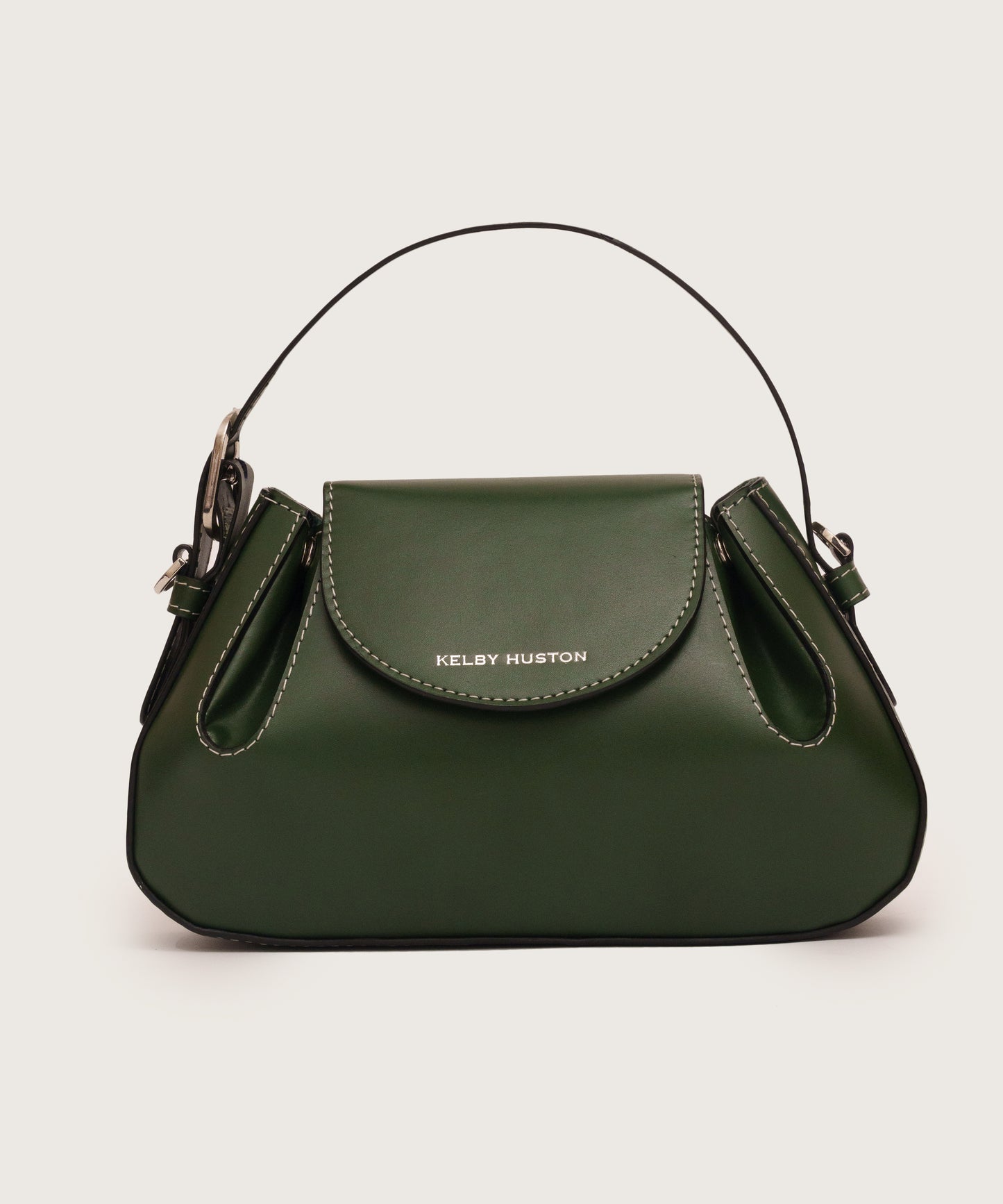 OLINA TOP HANDLE BAG - GREEN
