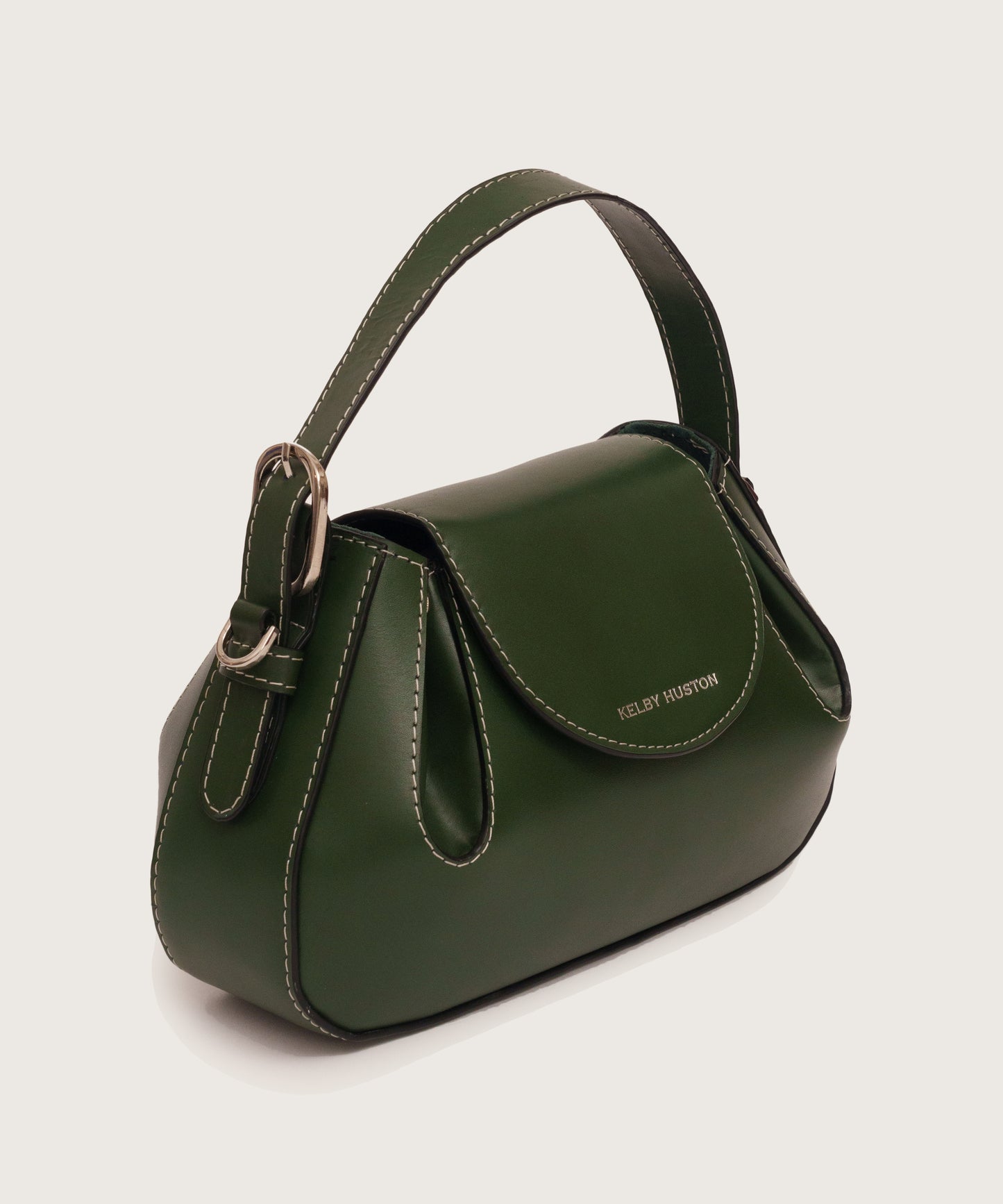 OLINA TOP HANDLE BAG - GREEN