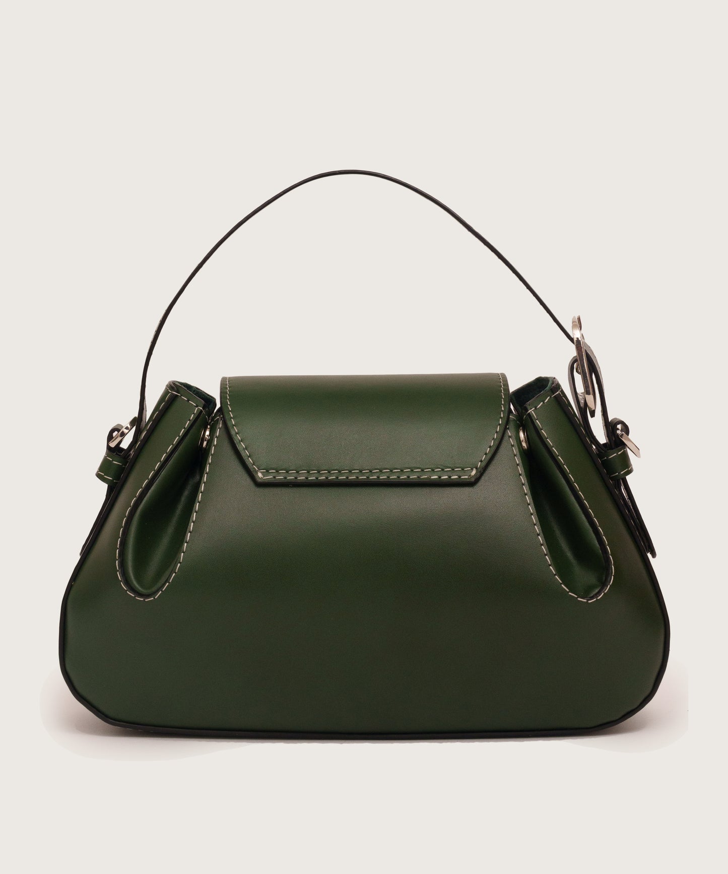 OLINA TOP HANDLE BAG - GREEN