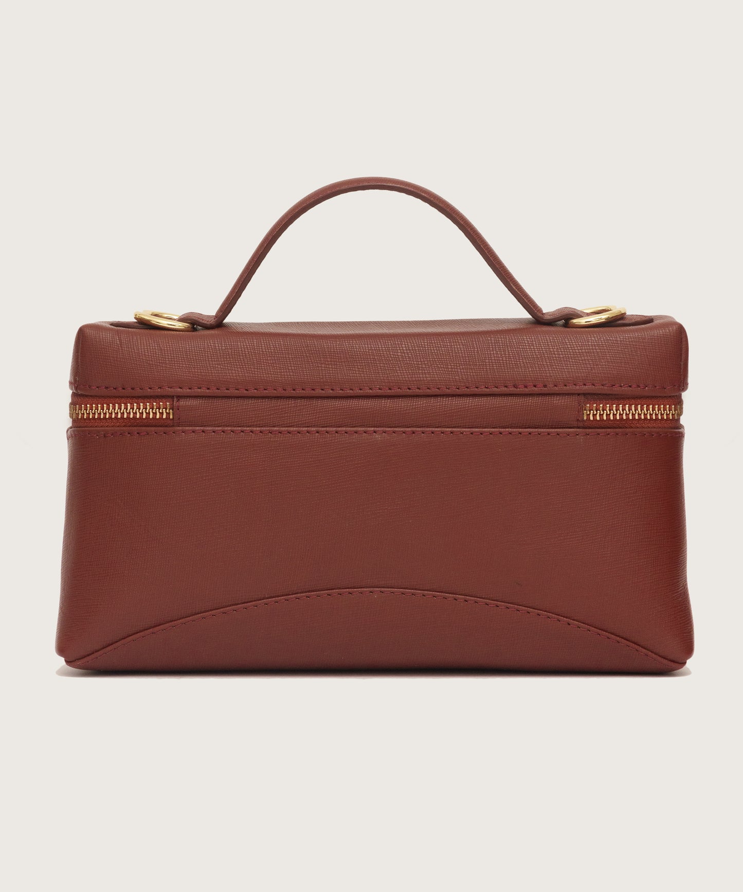 CIEL TOP HANDLE BAG - BROWN