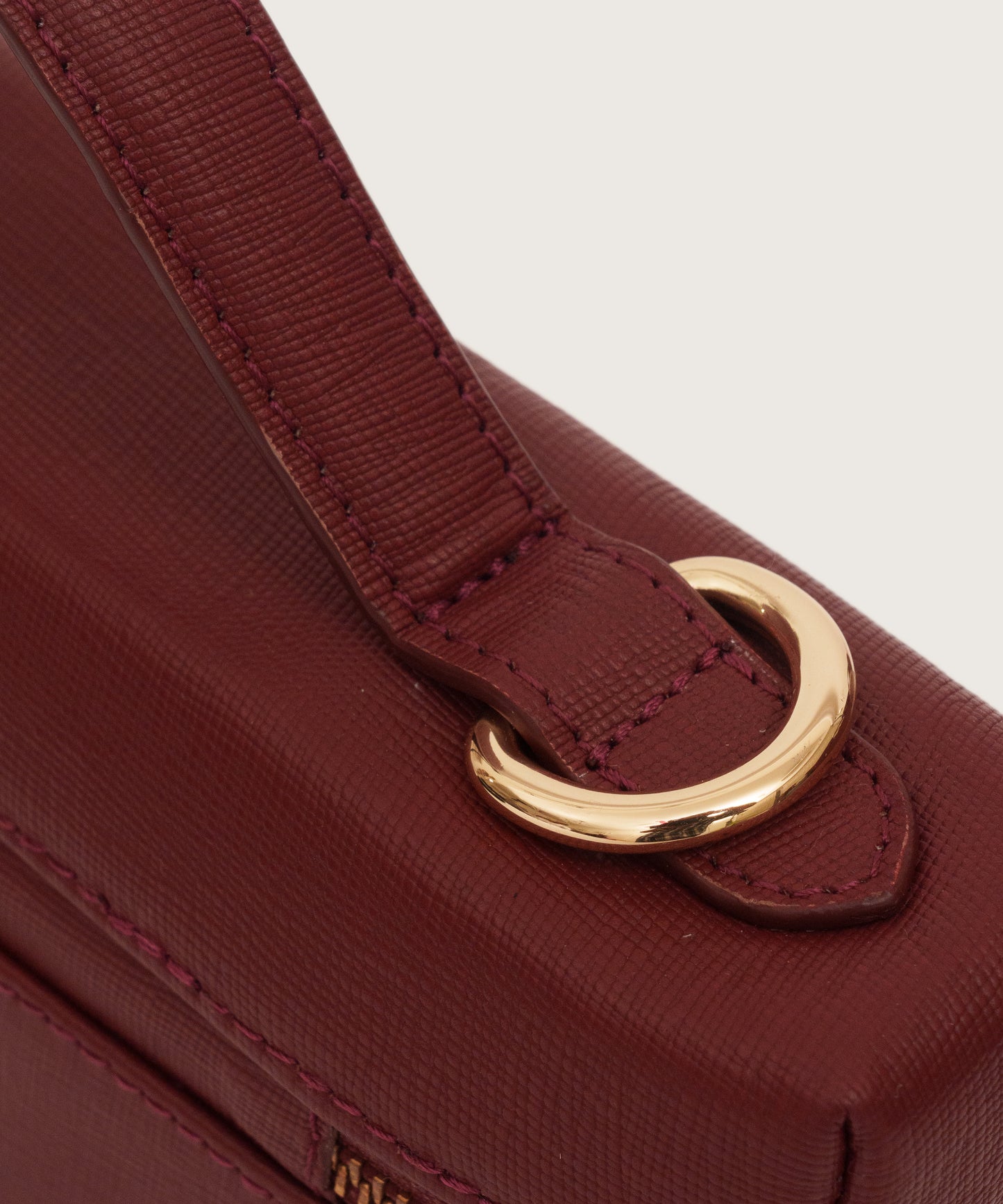 CIEL TOP HANDLE BAG - MAROON