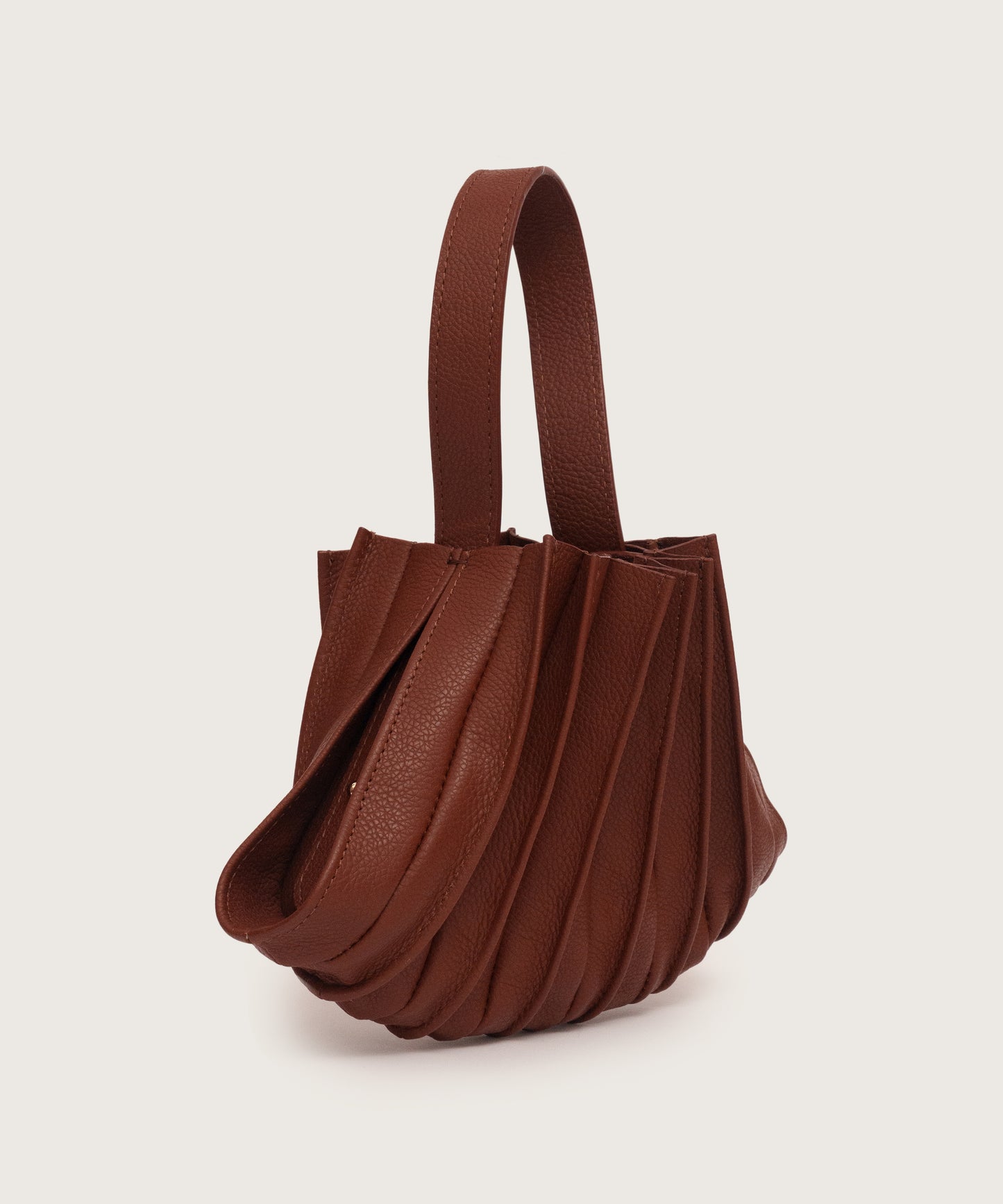 MARIS TOP HANDLE BAG - BROWN