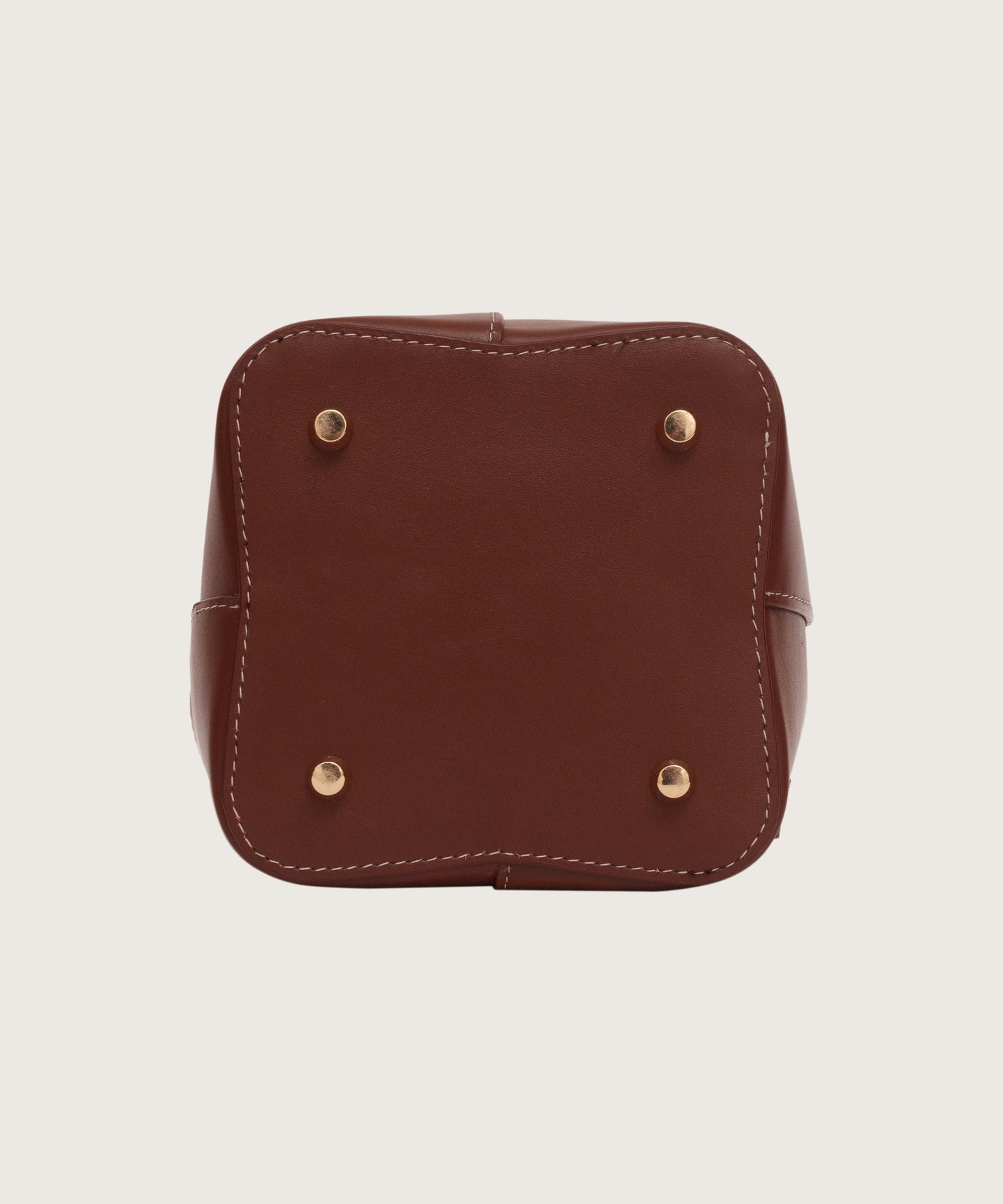 AMIE BUCKET BAG - BROWN