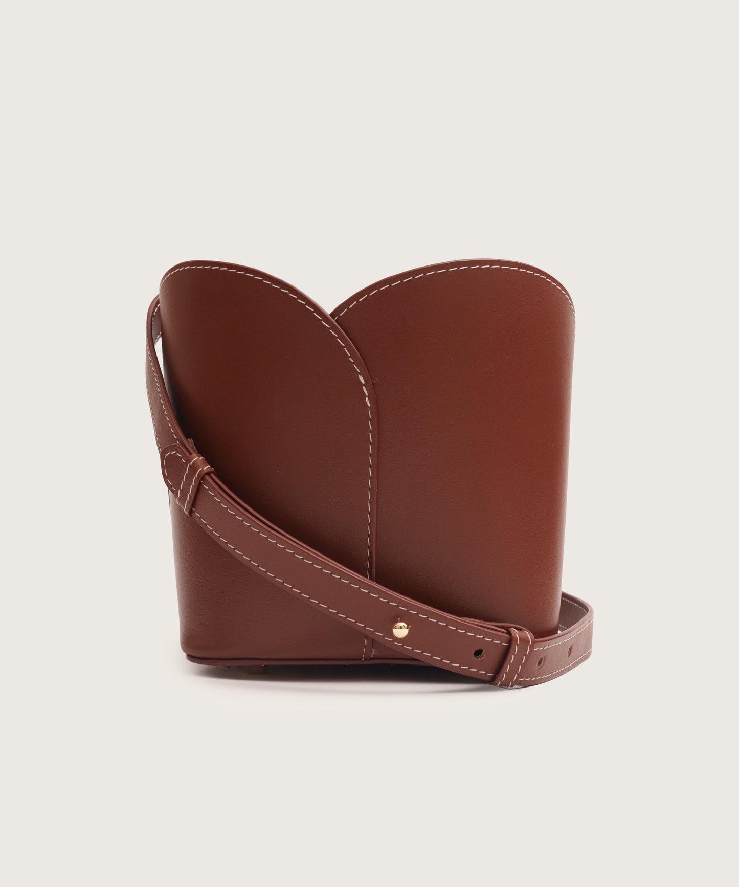 AMIE BUCKET BAG - BROWN