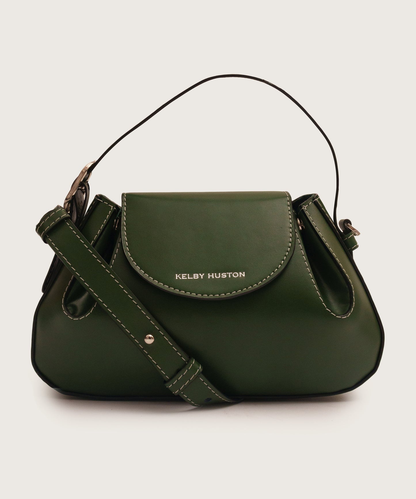 OLINA TOP HANDLE BAG - GREEN