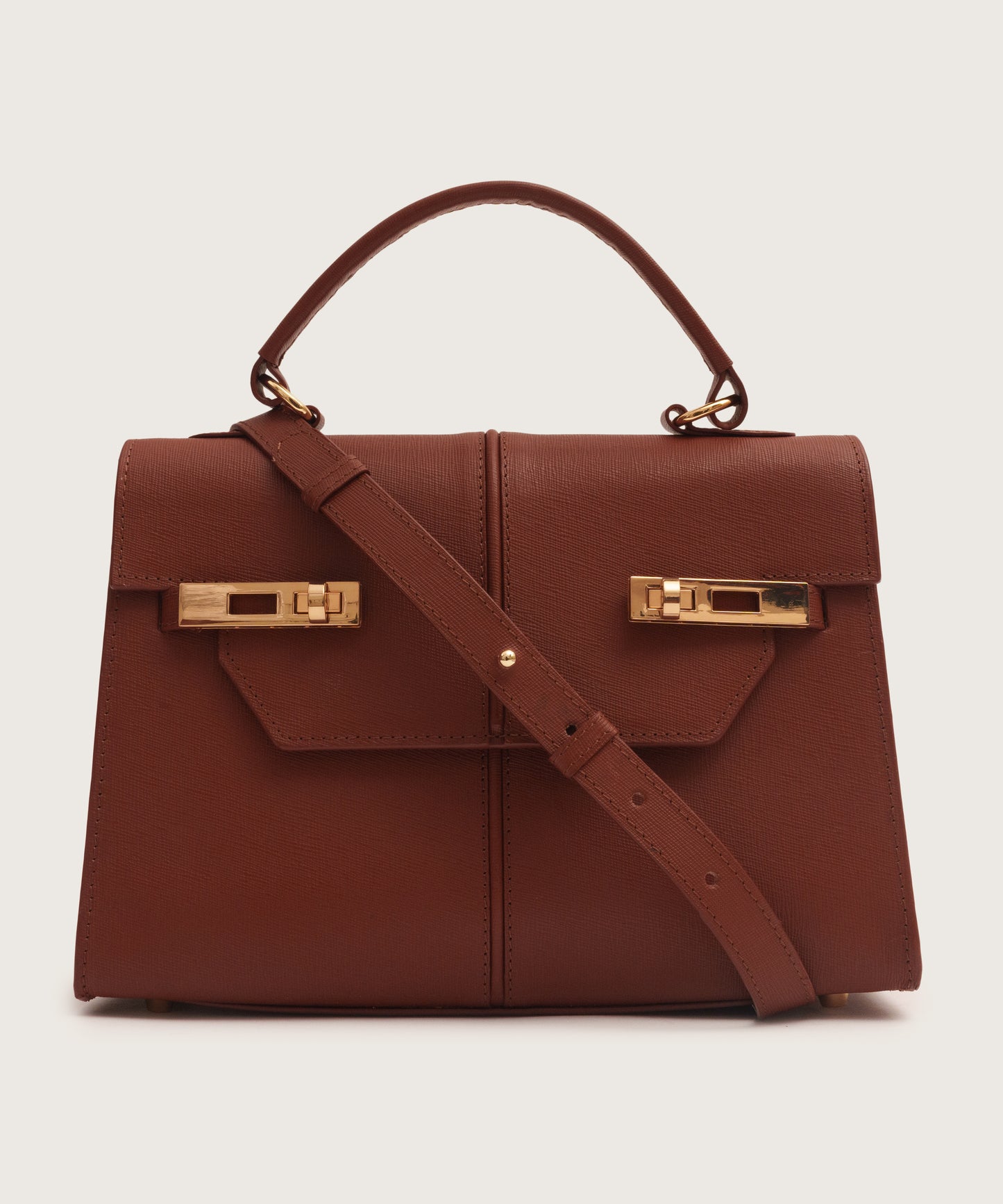 ESME HANDBAG - BROWN
