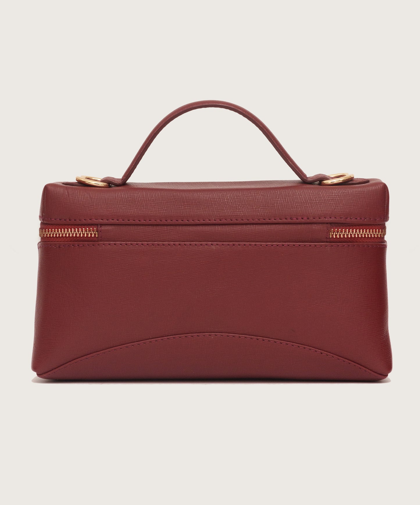 CIEL TOP HANDLE BAG - MAROON