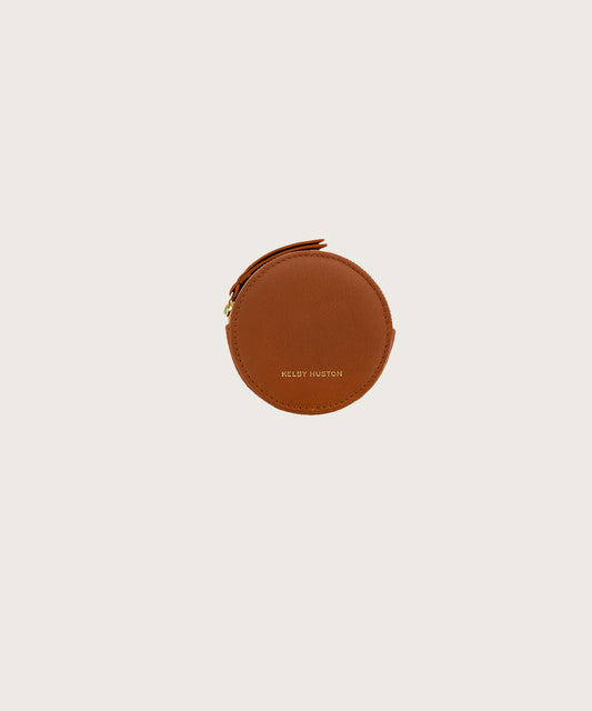 CERISE COIN POUCH - Tan