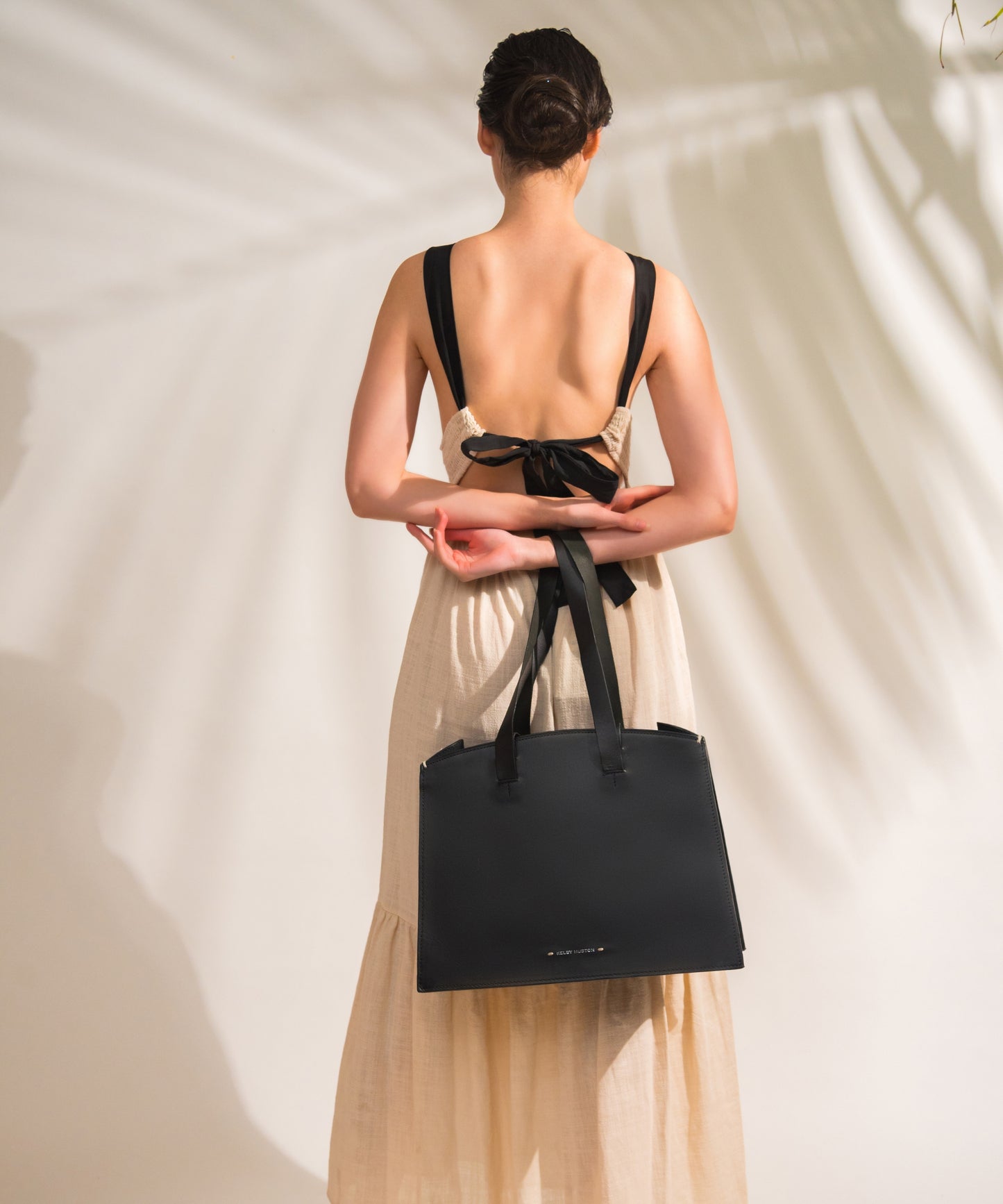 Terra Structured Tote - Black