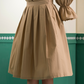 VICTORIA SKIRT - BEIGE