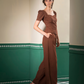 ANNE TOP - BROWN