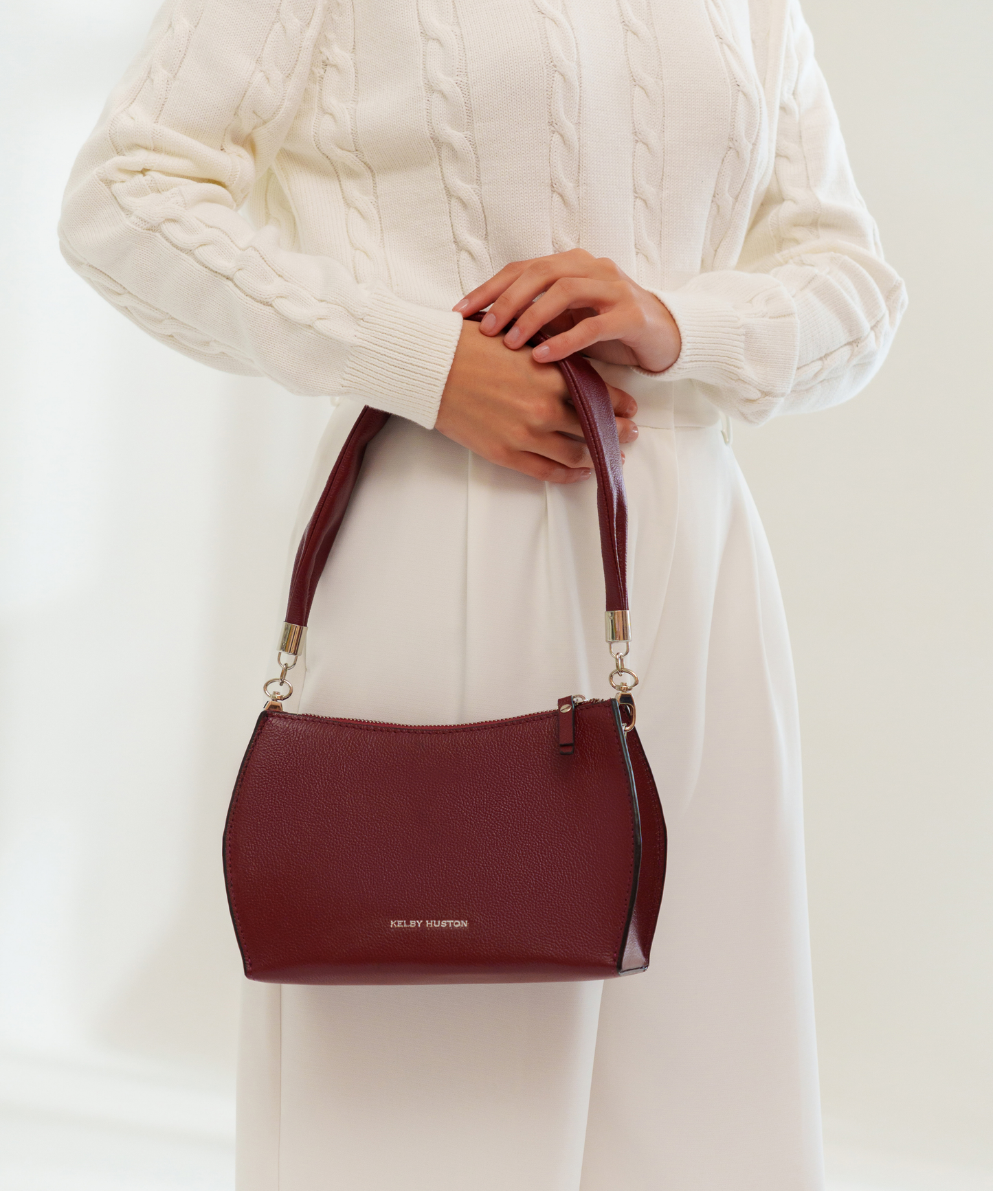 CYRA SHOULDER BAG - MAROON