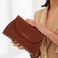 CARY CLUTCH SLING BAG - BROWN