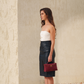 CIEL TOP HANDLE BAG - MAROON