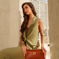 CIEL TOP HANDLE BAG - BROWN