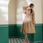 VICTORIA SKIRT - BEIGE