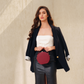 SERA TOP HANDLE BAG - MAROON