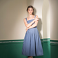 LUNA DRESS - BLUE