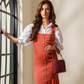 AMIE BUCKET BAG - MAROON