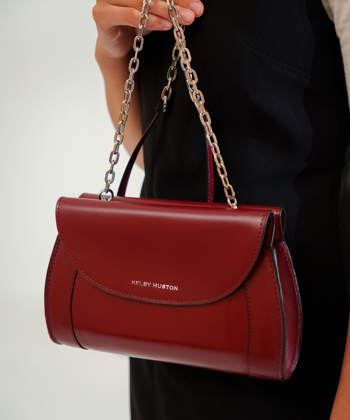 CARY CLUTCH SLING BAG - MAROON