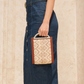 ELIN TOP HANDLE BAG - BROWN