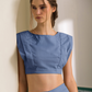 ALDEN TOP - BLUE