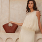 LIORA TOP HANDLE BAG - BROWN