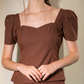 ANNE TOP - BROWN