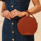 SERA TOP HANDLE BAG - BROWN
