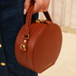 SERA TOP HANDLE BAG - BROWN